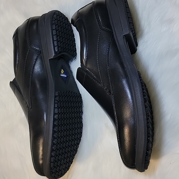 NUNN BUSH  Mens DUAL COMFORT BLACK SLIP-ON CASUAL DRESS MENS 9Wide Width SHOES - Picture 10 of 12